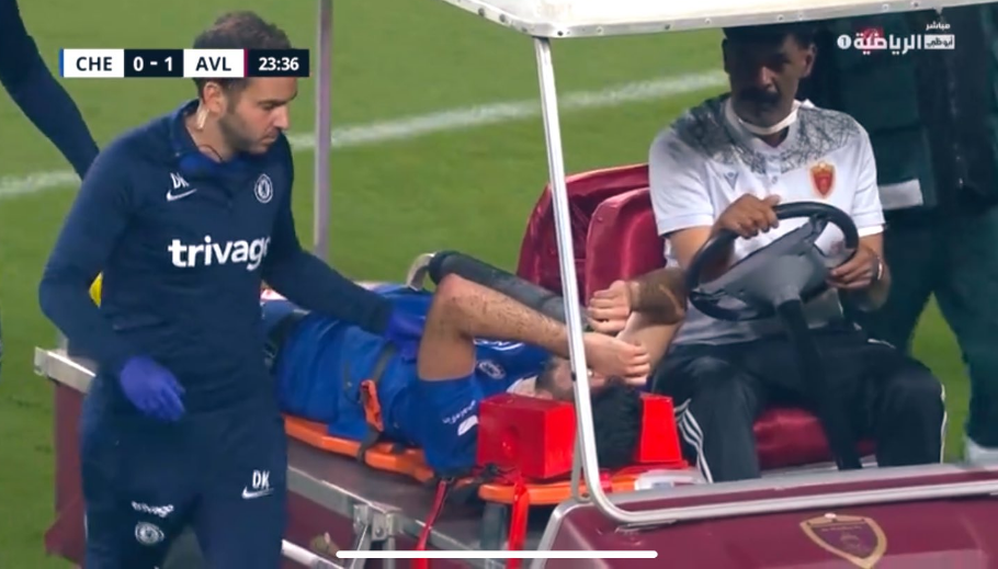 I pafat! Vetëm 20 minuta dhe mes lotëve dhe ulërimave, Armando Broja  largohet me barelë dhe pëson dëmtim serioz te Chelsea – Sport Ekspres