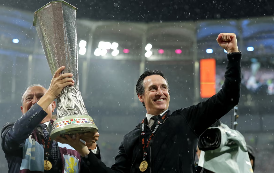 Europa League do të quhet Unai Emery League  fiton një tjetër trofe me Aston Villa