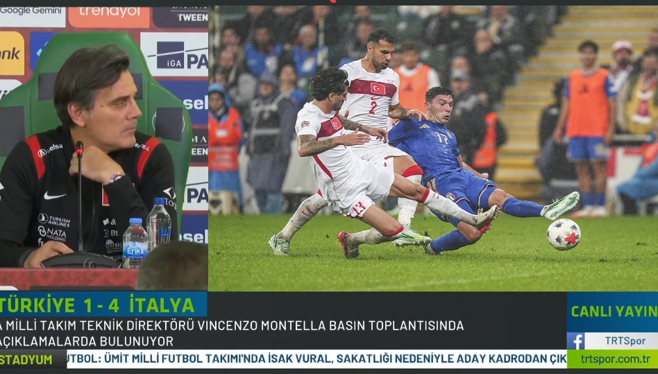  Nuk meritonim vërshëllimat   U mposht me 4 gola nga Italia  Montela e ka me tifozët turq  Nuk e prisja pas asaj që kemi bërë e vitet e fundit